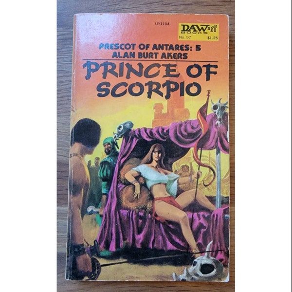 Prescot of Antares #5: Prince of Scorpio by Alan Burt Akers 1974 Paperback