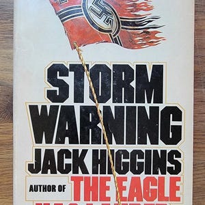 Storm Warning by Jack Higgins 1976 Hardcover BCE