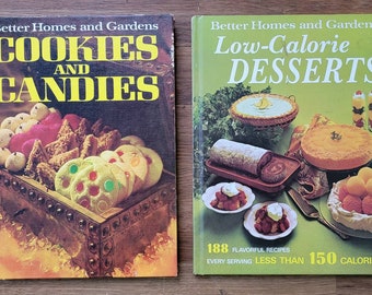 Vintage Better Homes & Gardens kookboeken Veel van 2 Hardcover Cookies Desserts