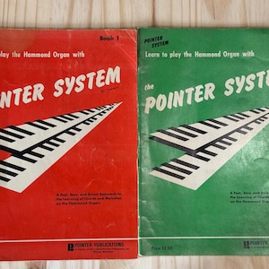 The Pointer System Bücher 1 & 2 Hammond Organ spielen lernen
