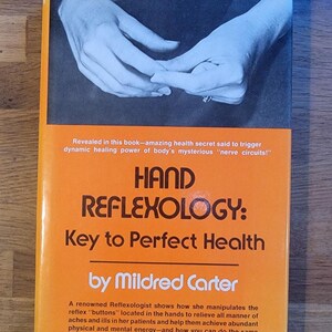Reflexología de manos: clave para una salud perfecta por Mildred Carter 1975 Tapa dura