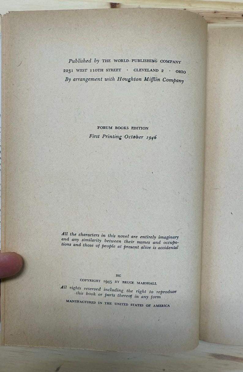 The World and The Flesh und Pater Smith von Brutalist 1945 HC DJ BCE Bild 5