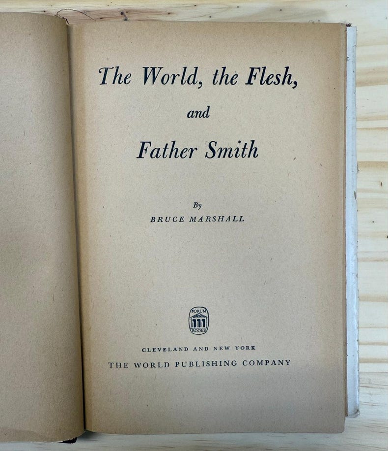 The World and The Flesh und Pater Smith von Brutalist 1945 HC DJ BCE Bild 3