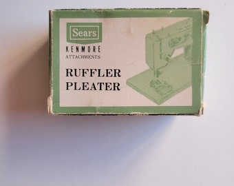 Sears Kenmore Ruffler Pleater Sewing Machine Attachment #20 6893 Vintage
