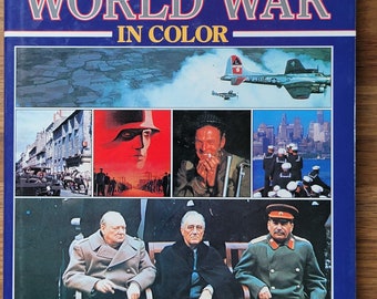 Larousse Der Zweite Weltkrieg in Farbe 1991 Hardcover