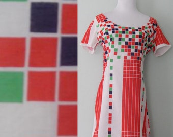 Vintage/1960's/Van Roth/Flinders lane/Mod dress/Summer dress/size 12