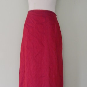 Vintage/y2k/Magenta/Formal Skirt/Size 10