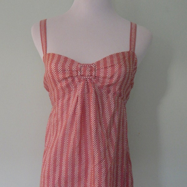 Vintage /90's does 50's/ Country Road/Red and White/Singlet top/Size 8