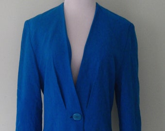 Cerulean/Blue/Blazer/Jacket/Size 12