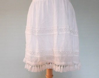 1970's boho Skirt size 12 to 14