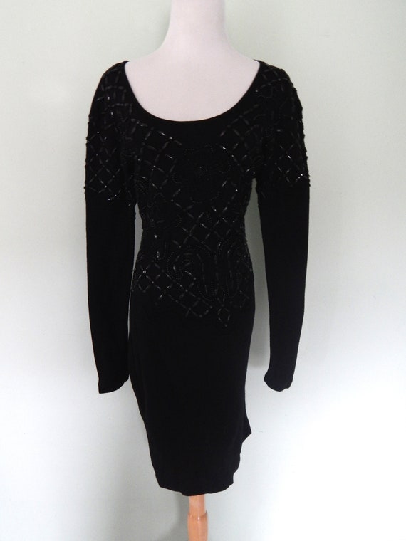 blue dress for baby girl eleven44 Women's Organic Cotton Bodycon Dress in Black