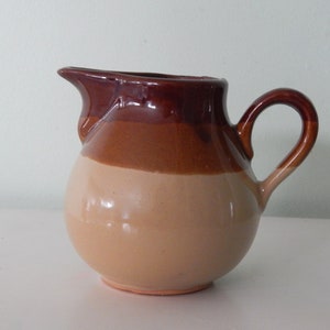Vintage/1970's/Brown milk jug/Creamer