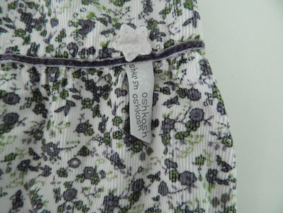 Vintage/1990's/Floral/Oshkosh/Girl's Skirt/Size 1… - image 2