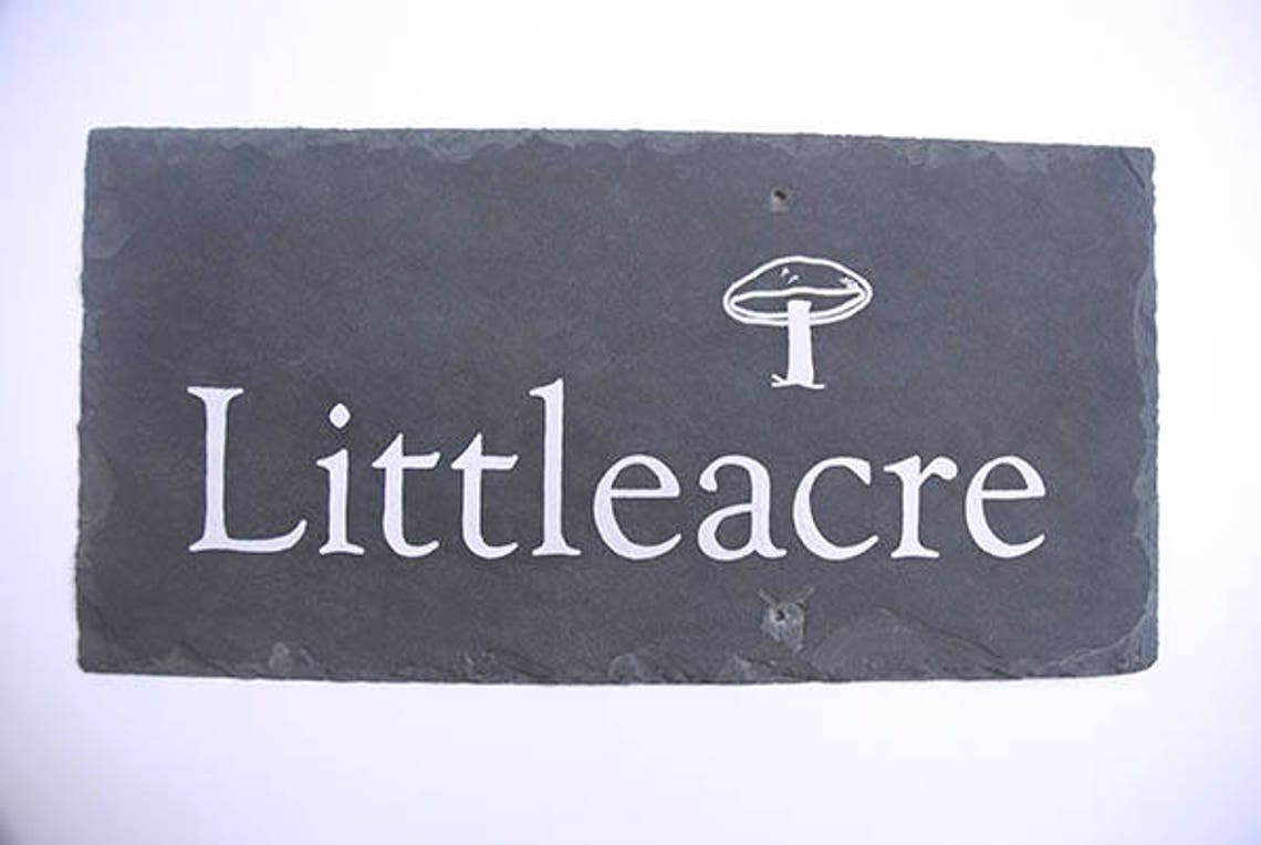 Hand Painted Slate House Signs Slate House Sign Slate Etsy UK