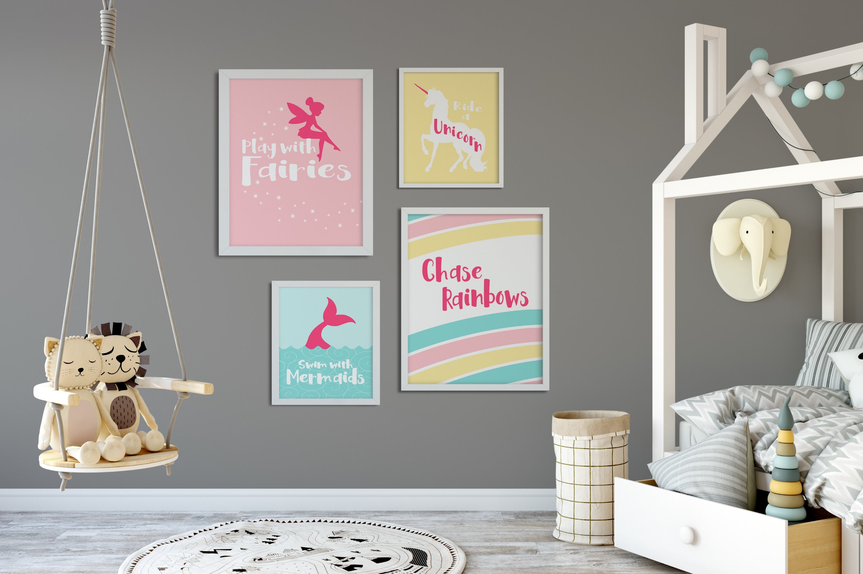 Little Girls Room Decorating Ideas Toddler Bedroom Quotes Etsy