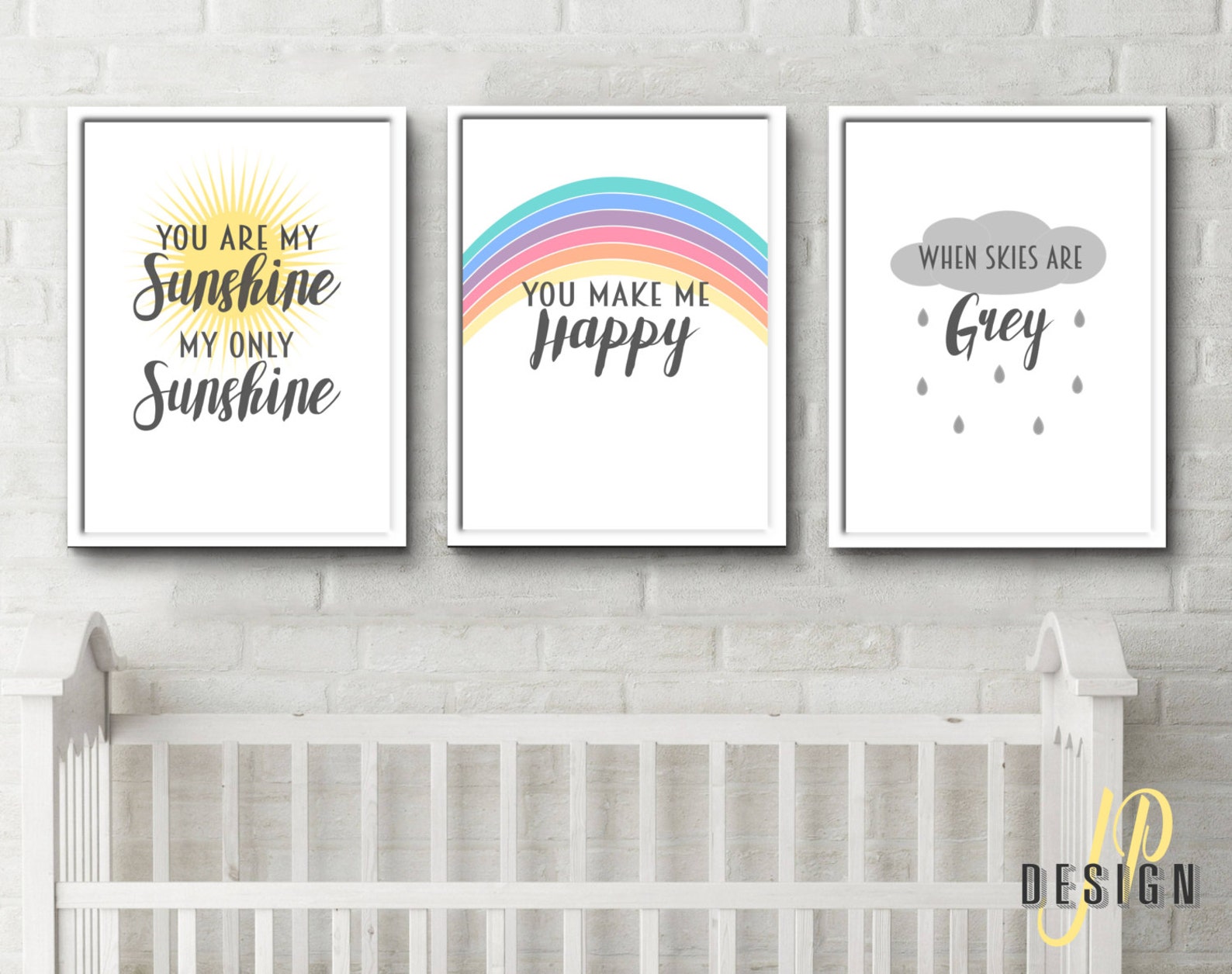 You are my sunshine wall art Printable Wall Art Playroom Etsy