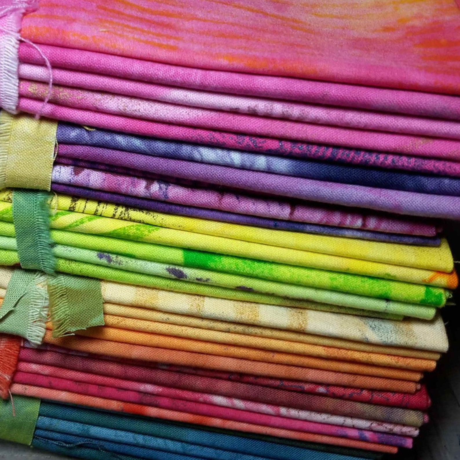 Fabric Fat Quarter Bundles 5 Pack Etsy