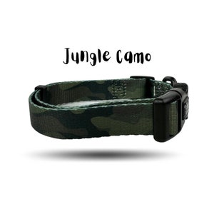 Camo Dog Collar / Dog Collar Camouflage / Dog Collar  / Girl Dog Collar /  Boy Dog Collar / Heavy Duty Dog Collar