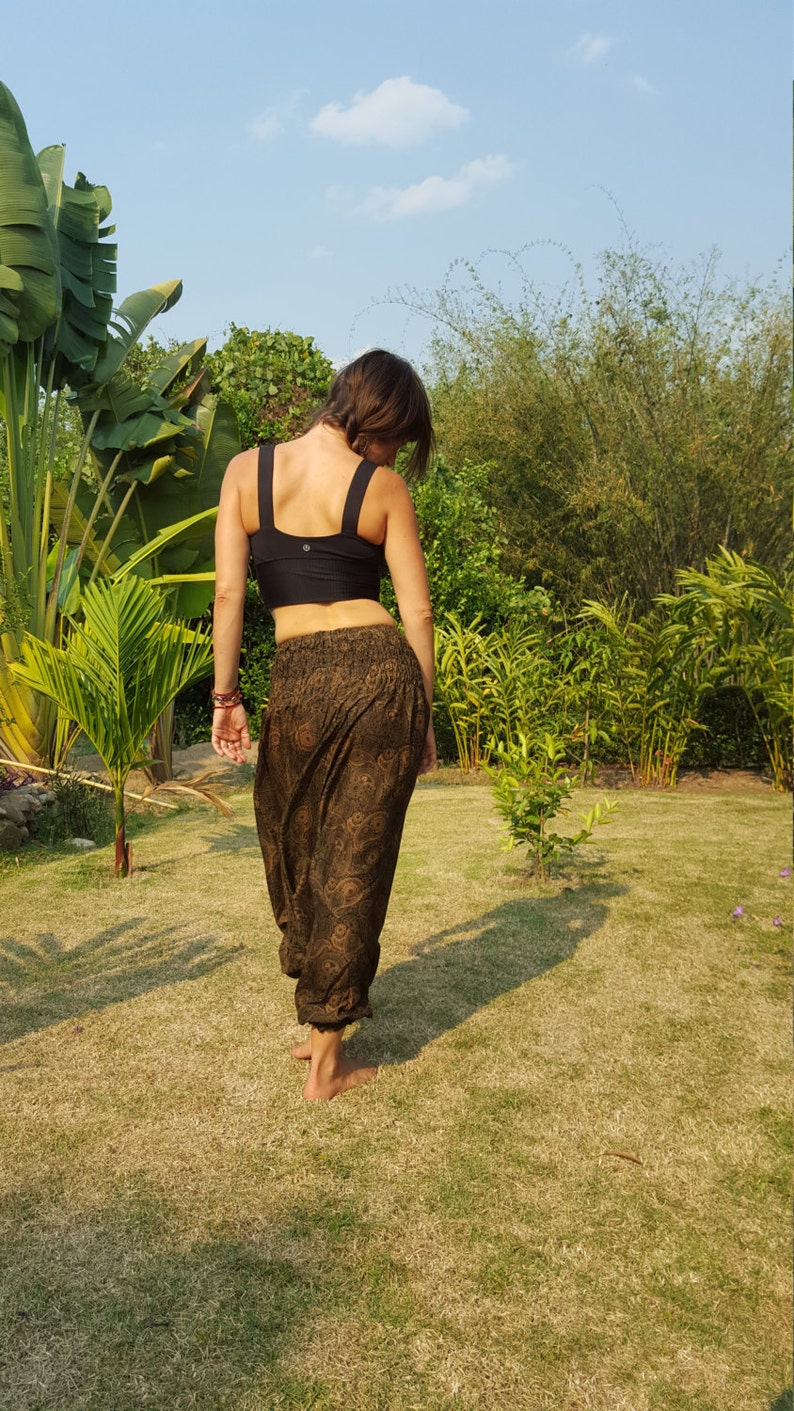 Womens Genie Pants Genie Pants Women Genie Pants Womens Genie Trousers Baggy Trousers Womens Trousers Harem Pattern Pants