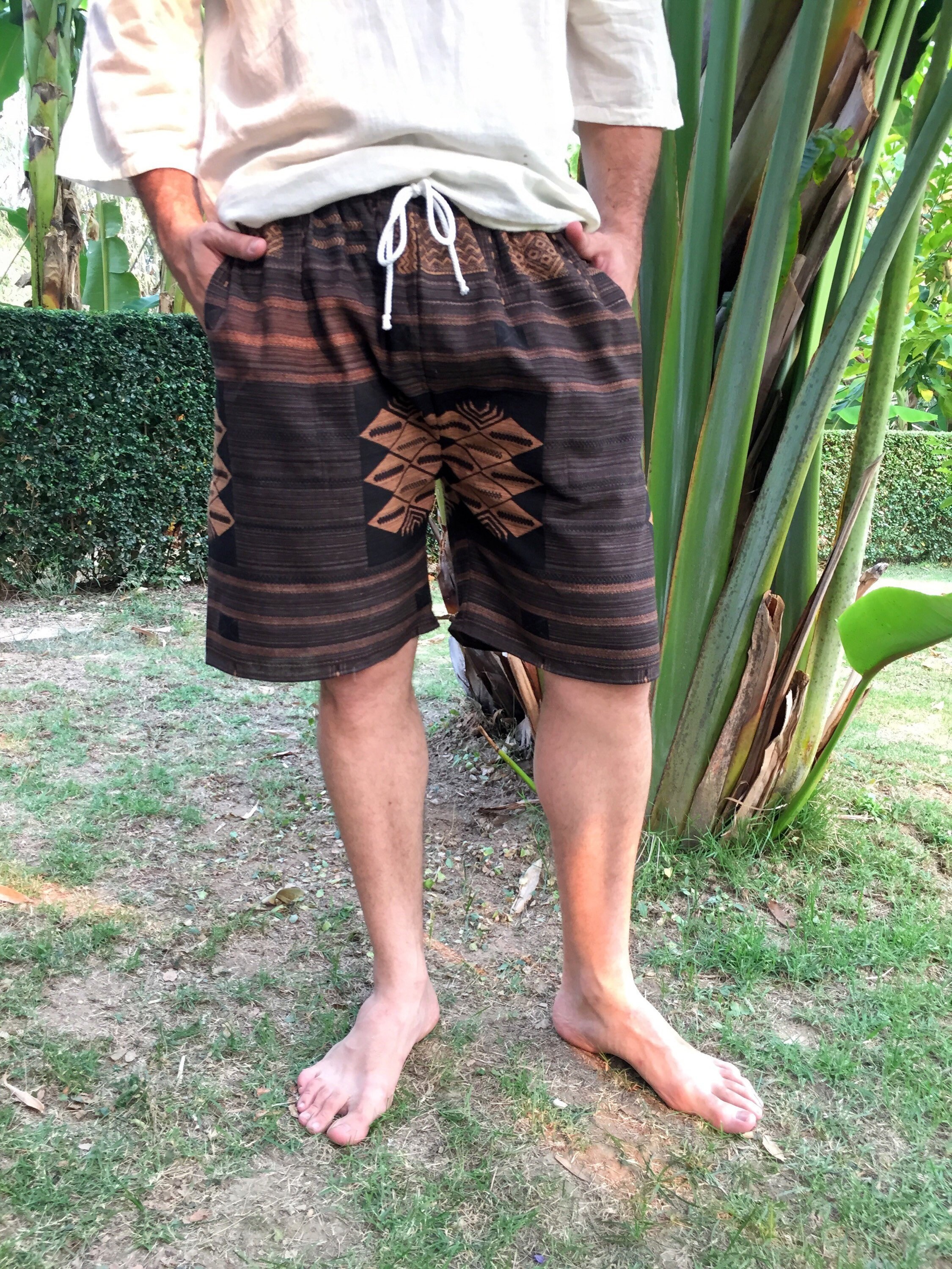 Hippie Shorts // Mens Festival Shorts 