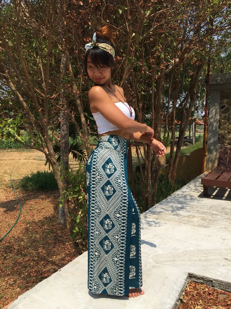 Open Leg Pants Bohemian Clothes Hippie Clothes Boho Stays Yoga Clothes Music Festival Pants Thai Pants
