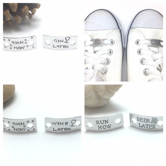 personalised trainer lace tags