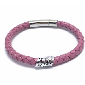 Personalised Leather Bracelet with Hidden Scroll, Secret Message Jewellery, Custom Names, Coordinates or Special Message, Gift for Him/Her
