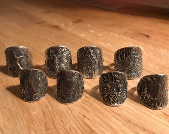 Spoon Ring "Blackened series"