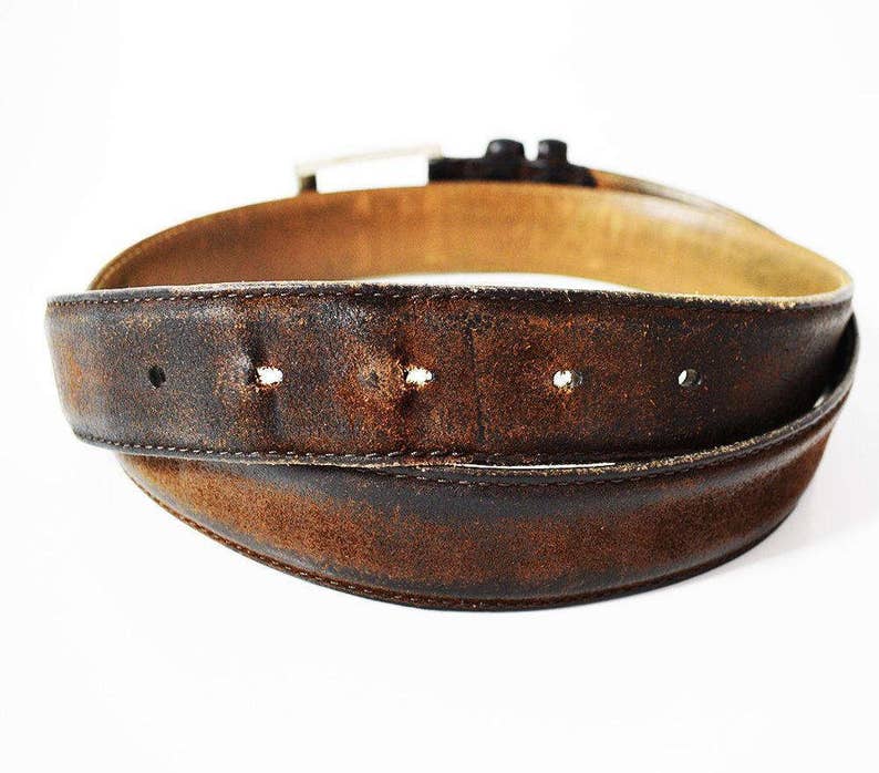 allen edmonds leather belt