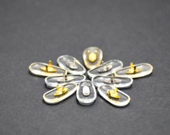 Almohadillas nasales transparentes con clip de engarce compatibles con gafas de sol Ray-Ban RB