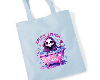 Splish Splash Tote Bag | Tote Gift | Funny Tote