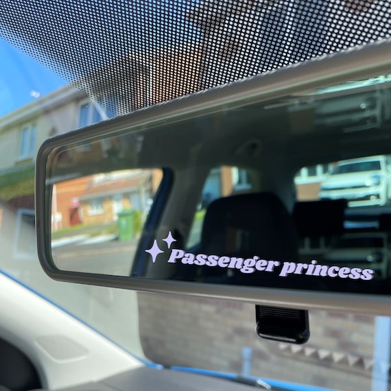 Buy Passenger Princess Car Mirror Decal Cute Decals Car Accessories Car Decal  Stickers Online in India 