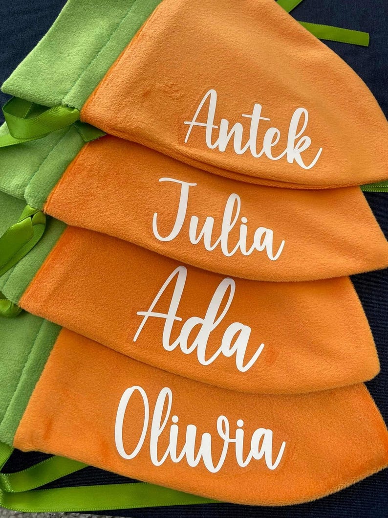 Personalised Easter Carrot Bag Gift | Easter Gift | image 2