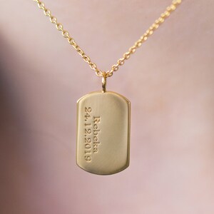 Real gold dog tags clearance