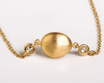 Personnalisé Nom Collier 14k Or pur custom made tout nom Réel or 14 Karat