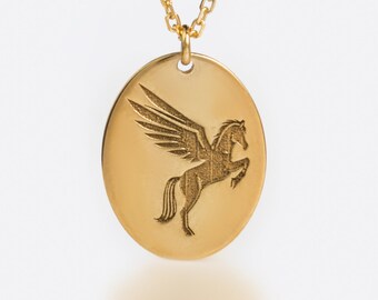 Gold Crescent Moon Charm 14k or Massif Charme Amérique Bijoux
