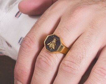 Bee Ring Men Petrvs Bee David Yurman Pinky Ring Mens New Arrivals