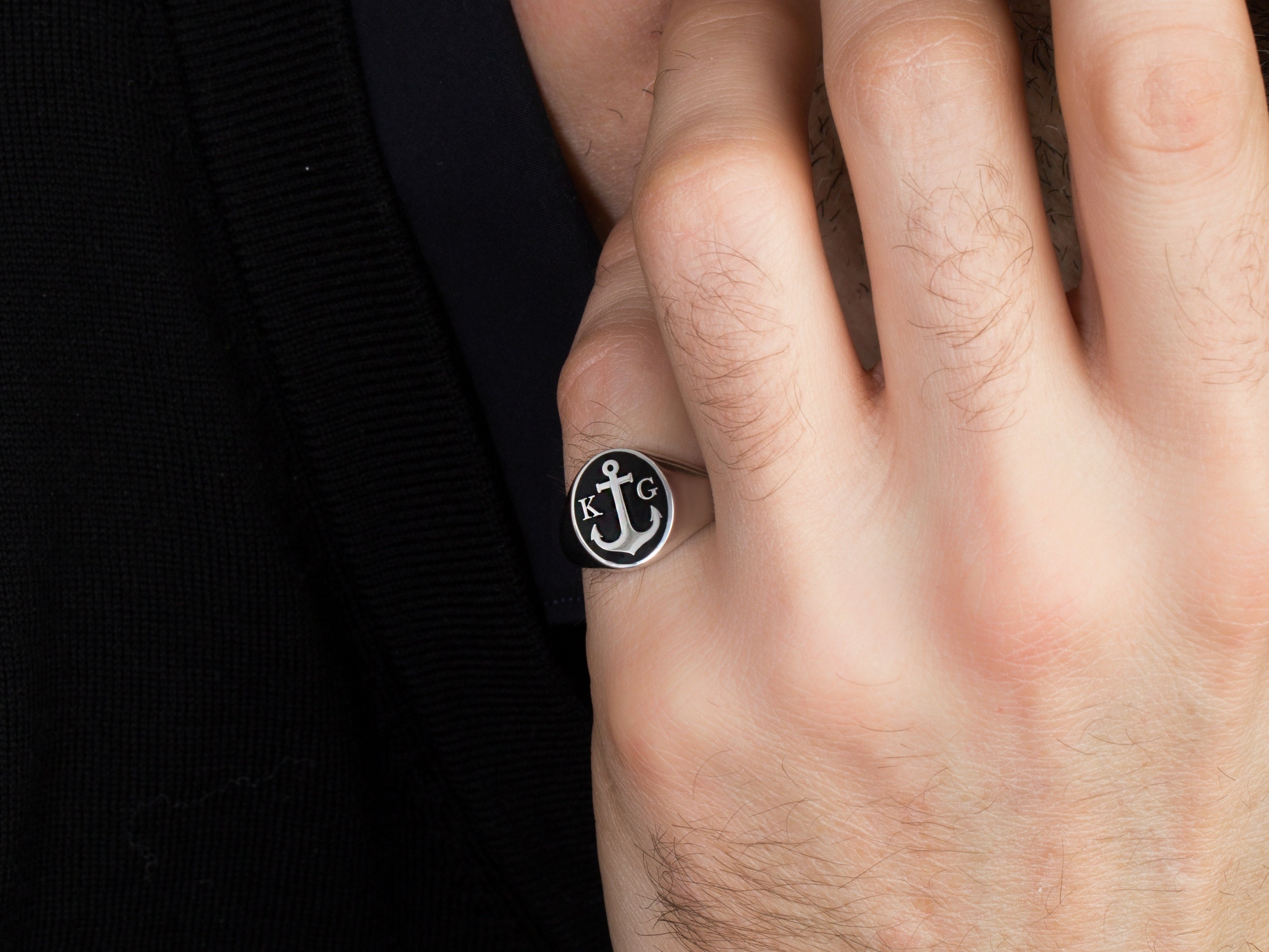 LYNCH SILVERSMITH リンチシルバースミス ANCHOR RING アンカー