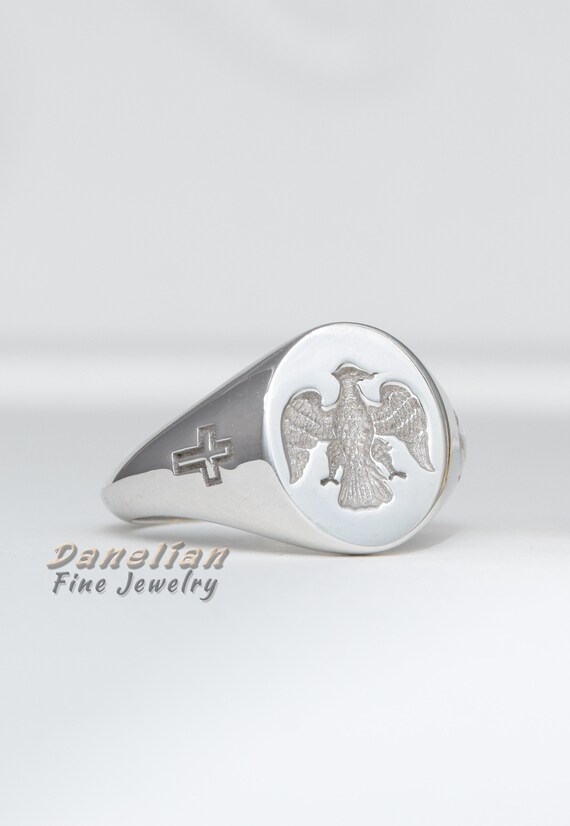 Ring Men Silver Pinky Ring Custom Ring Etsy