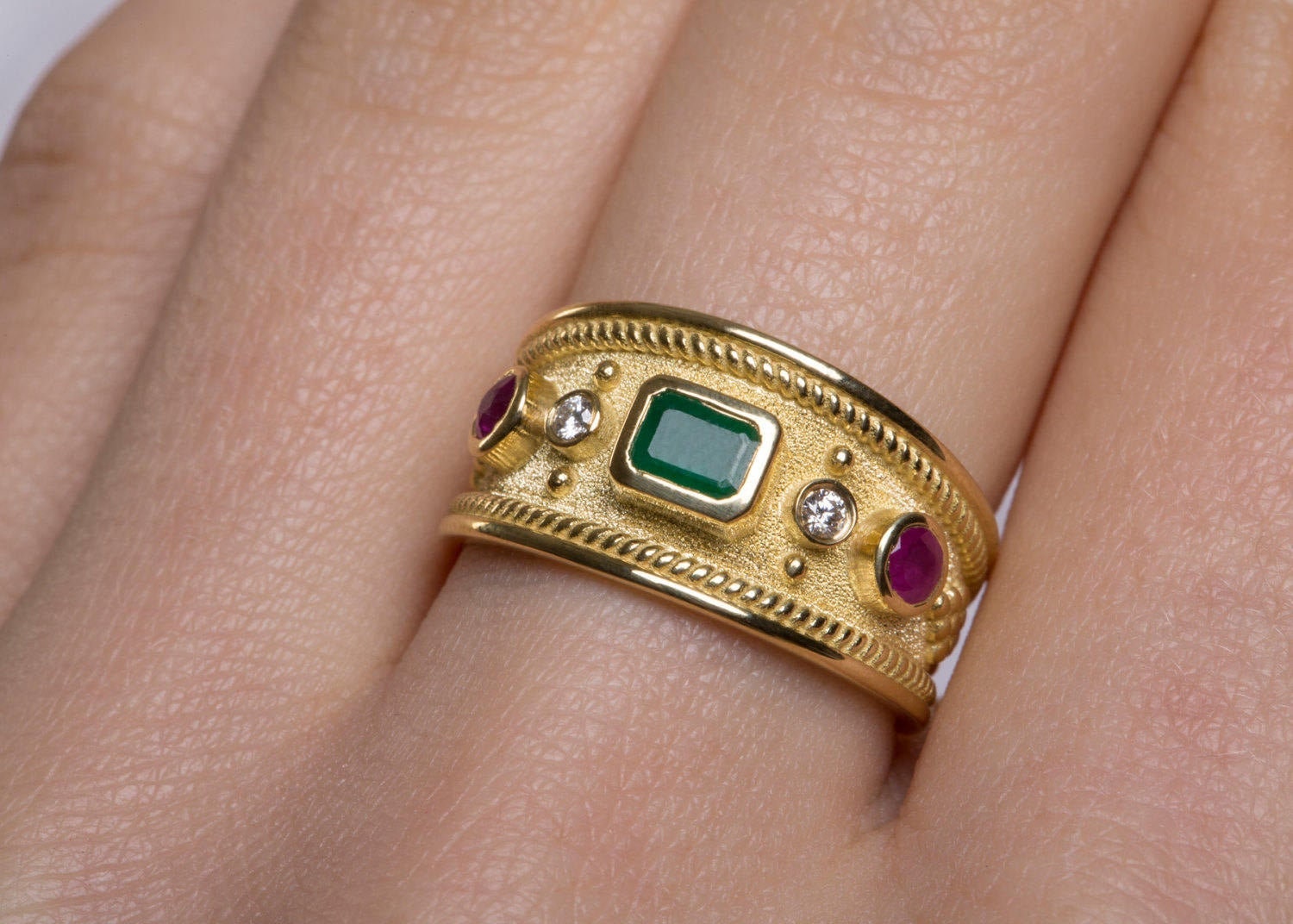 Byzantine jewelry rings deals