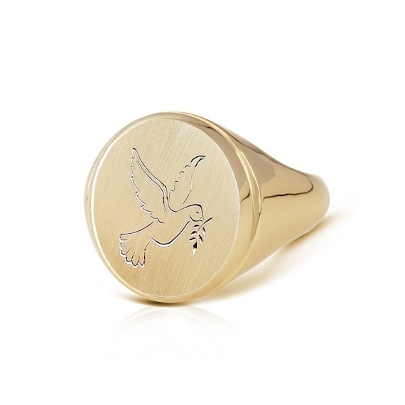 Gold bird ring outlet