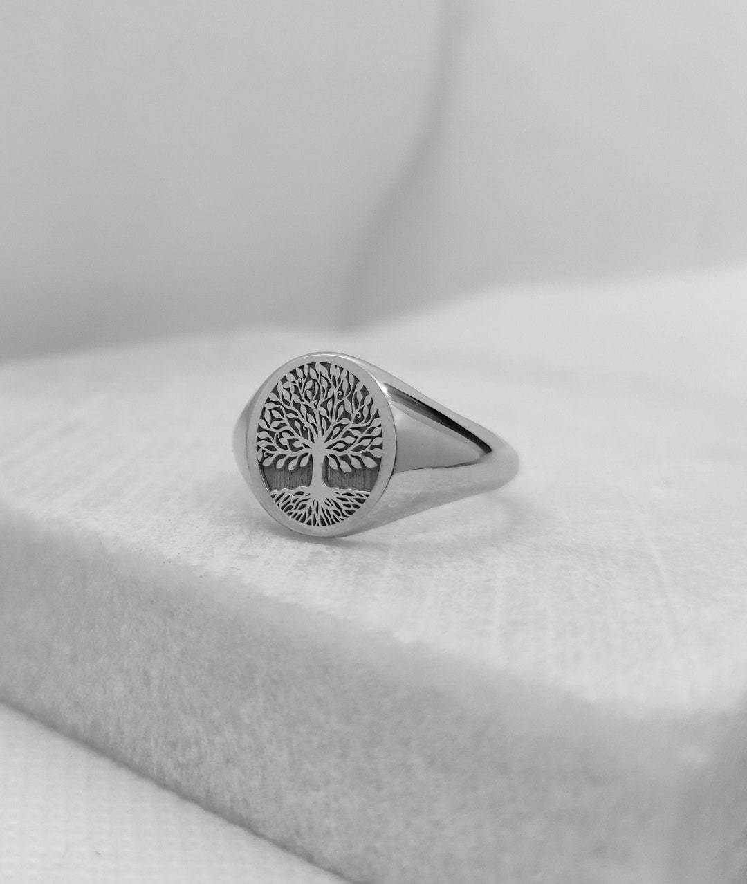 Tree of Life Ring, Sterling Silver 925 Ring, Family Tree Ring, Tree