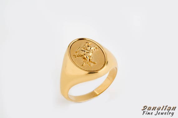 Gold hotsell seal ring