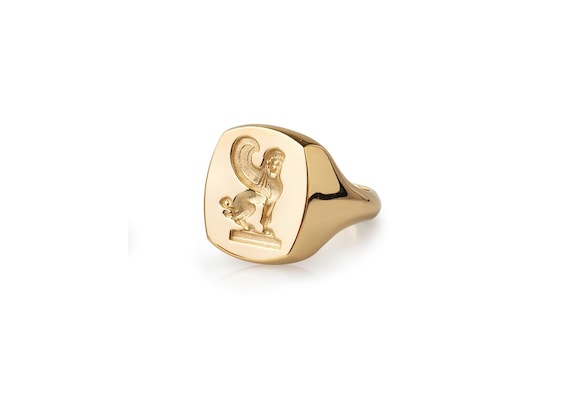 Anello sfinge oro sale