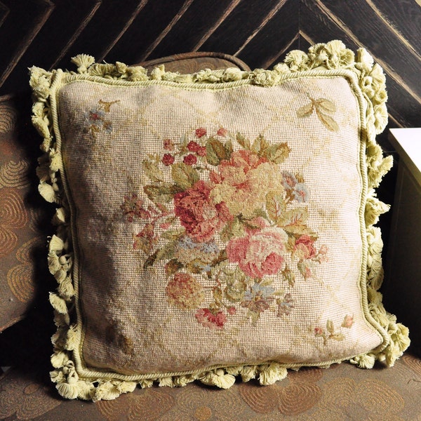 Vintage Style Pillow Etsy
