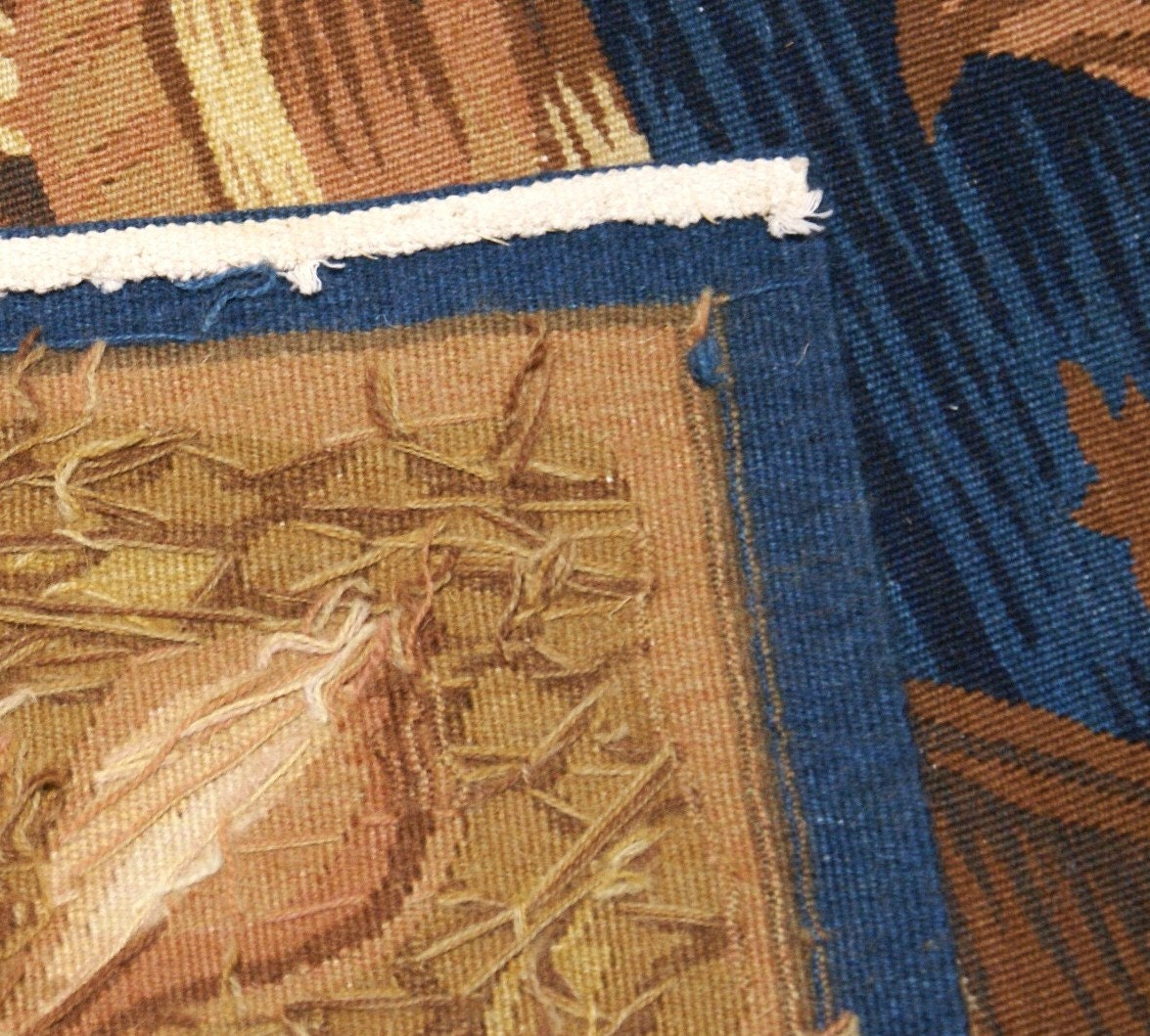 Aubusson Tapestry Antique Reproduction European Handwoven Etsy