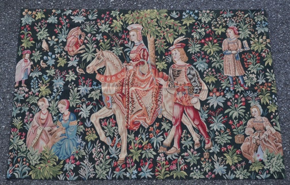 Millefleur tapestry sales