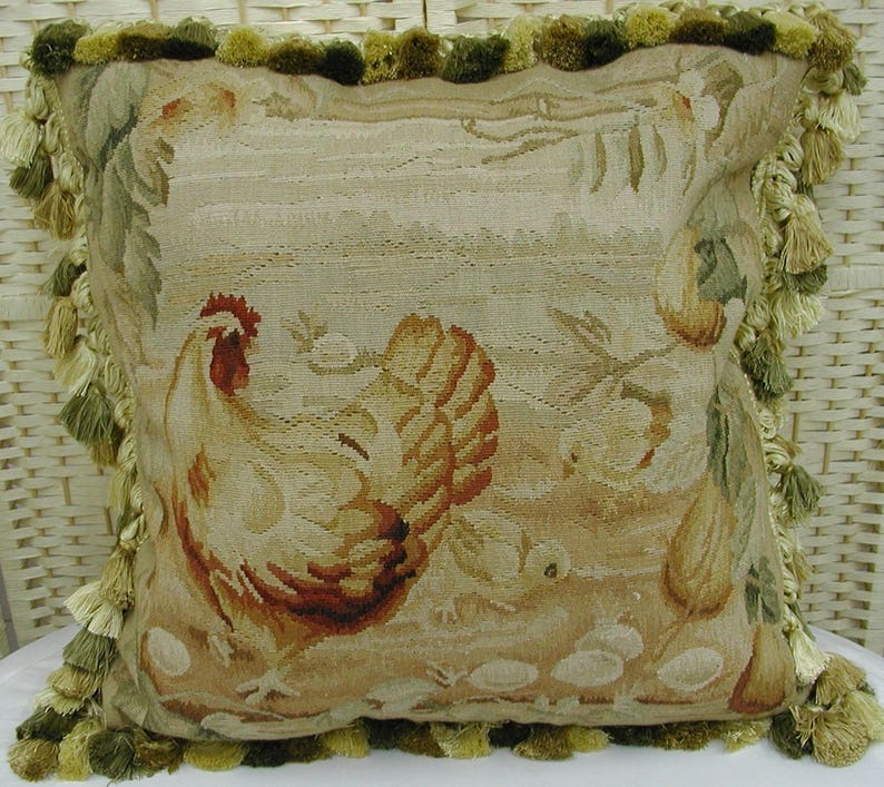 22 X 22 Handmade French Gobelins Tapestry Weave Etsy