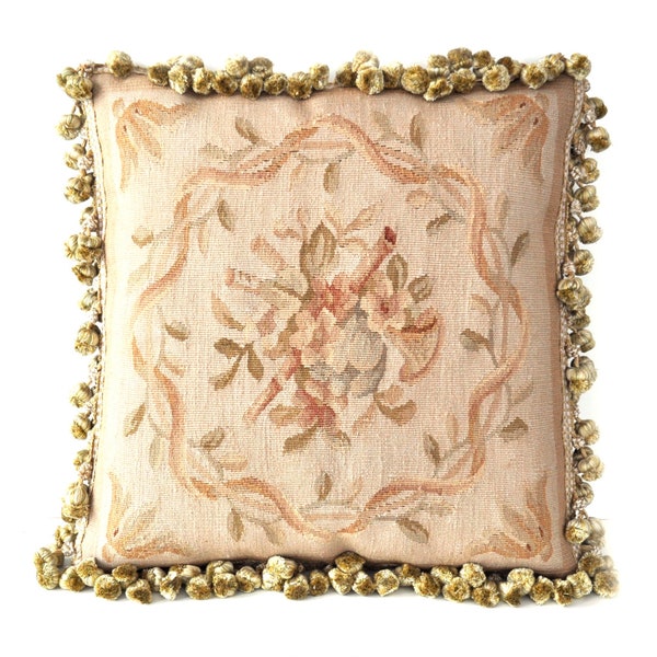 Aubusson Pillow Etsy