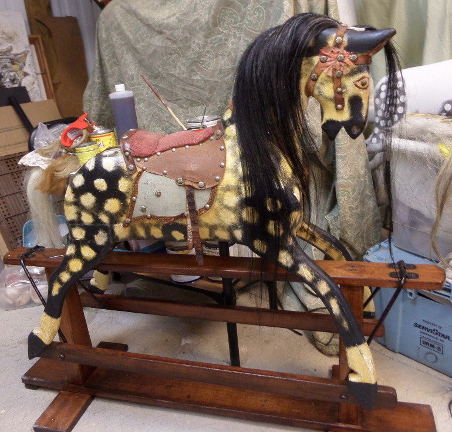 Replacement Mane and Tail Set for MediumLarge Rocking Horse Etsy